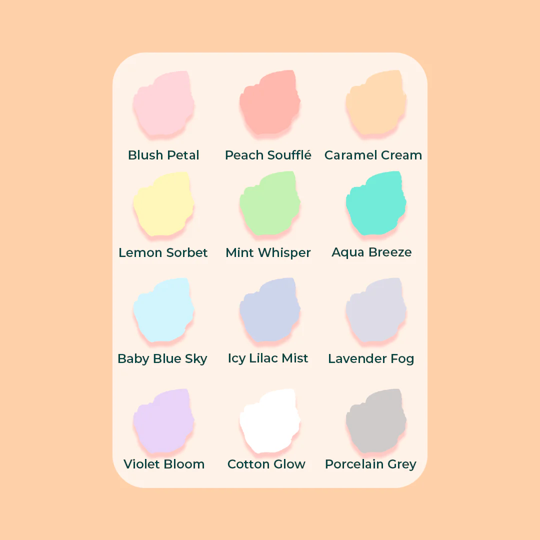 12 Pastel Watercolor Refills - Image 5