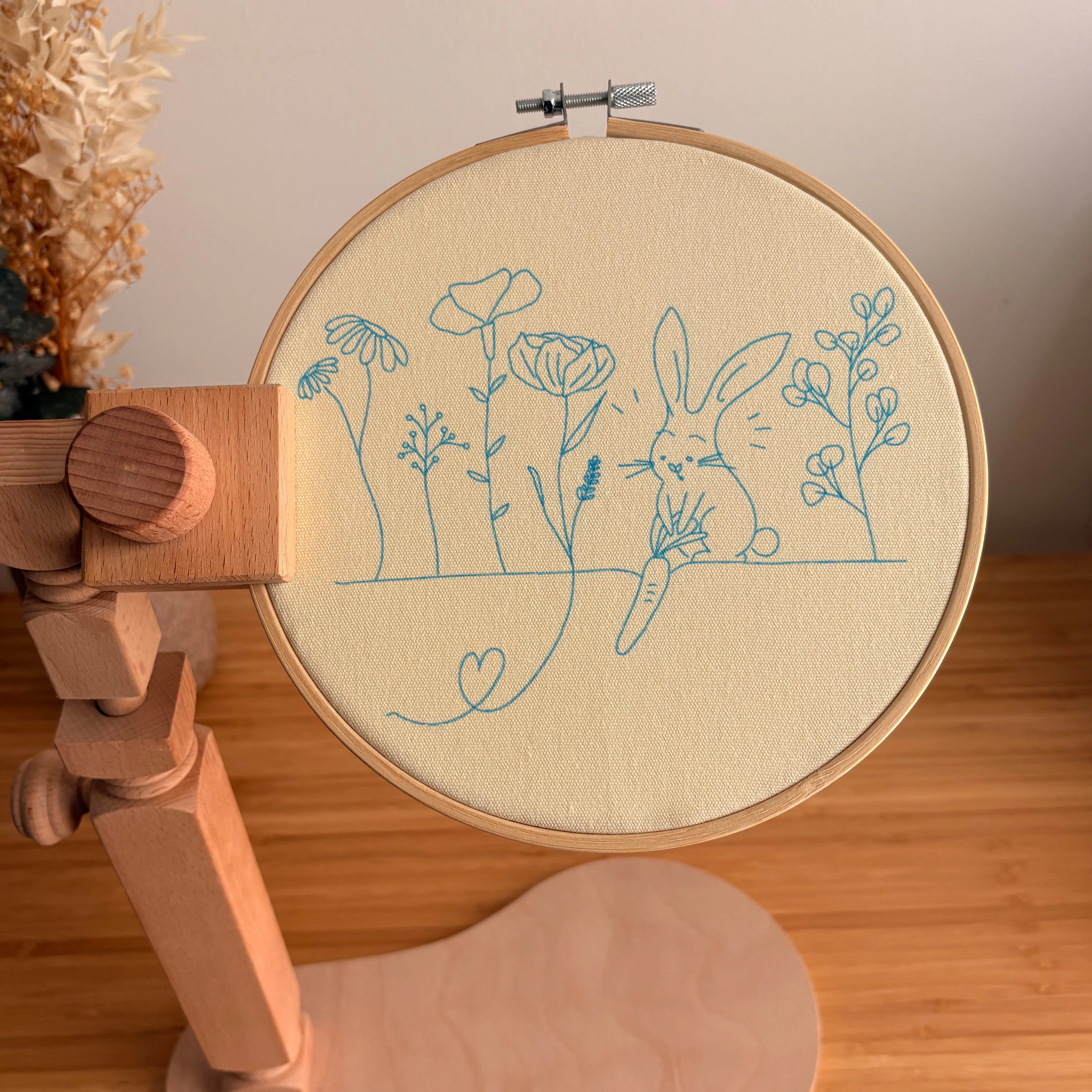 Coco the Rabbit - Embroidery Kit - Image 7