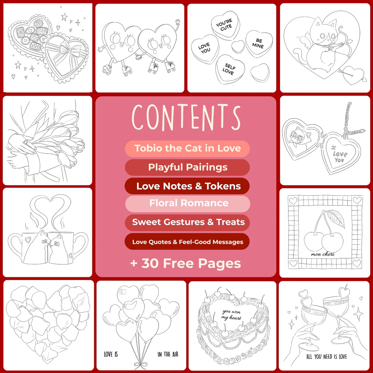 Tobio’s Cupid’s Brush Workbook - Image 3