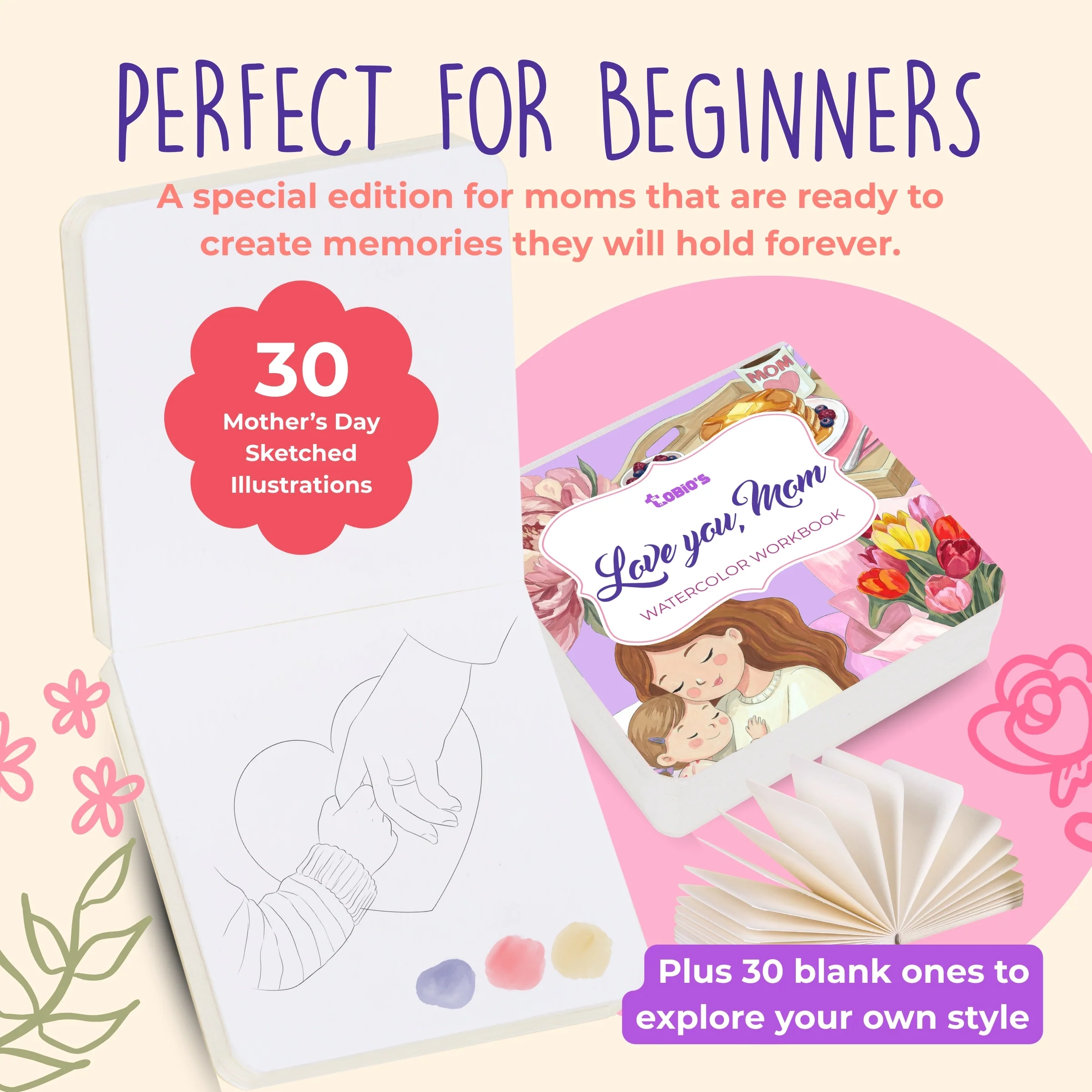 Tobio's Watercolor Kit Supplies Upsell