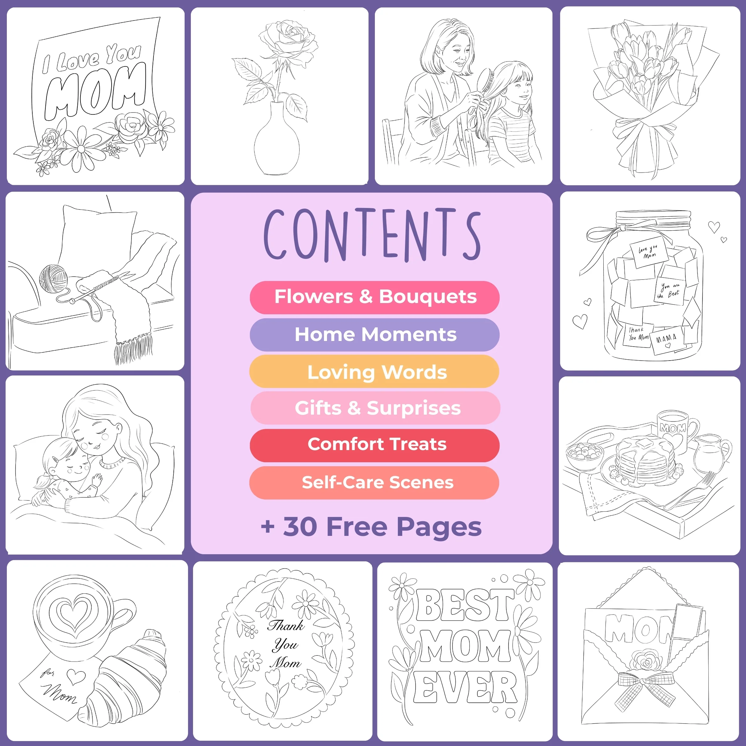 Tobio’s Mothers Appreciation Workbook - Image 4