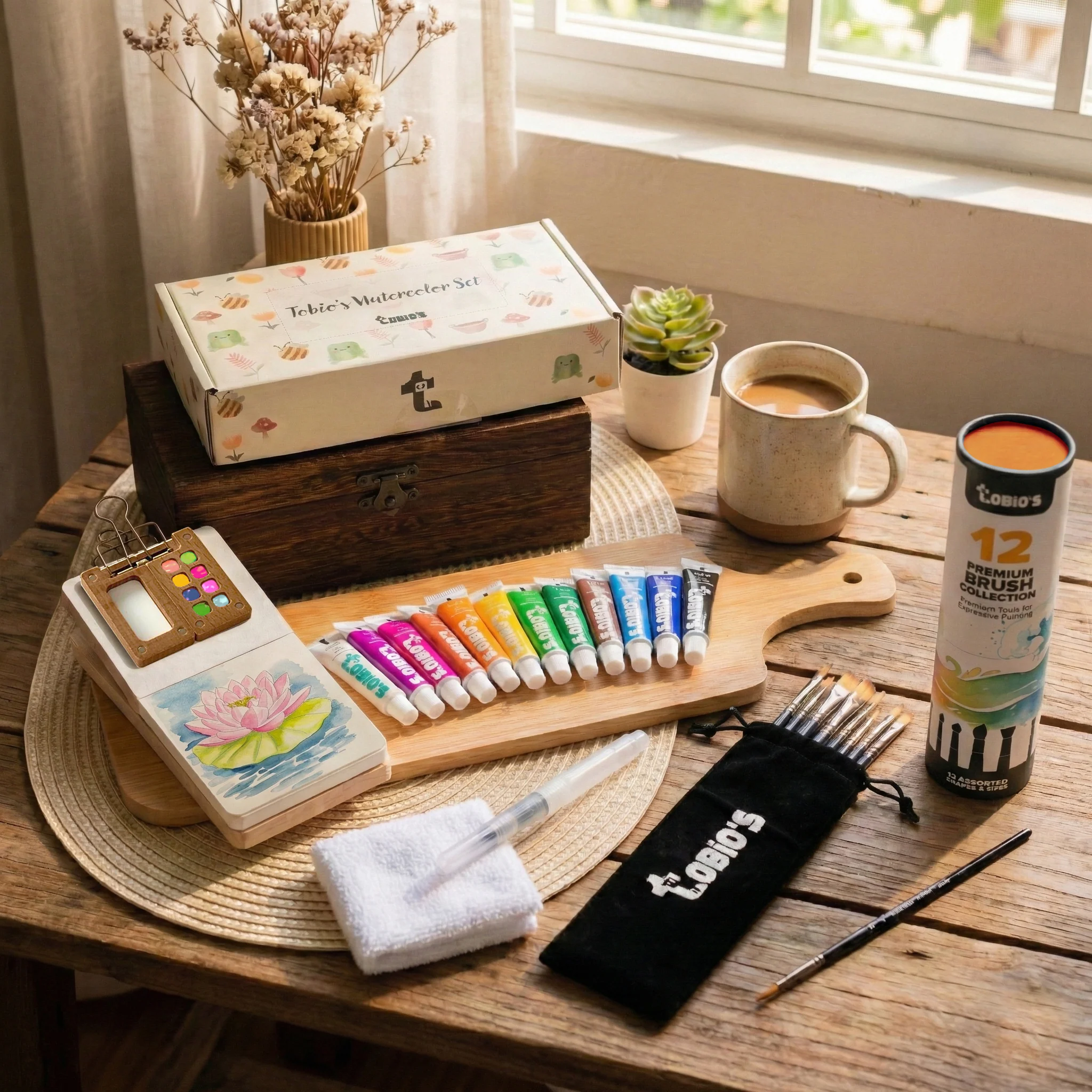 Tobio’s Artist Brush Set (12 Pcs) - Image 6