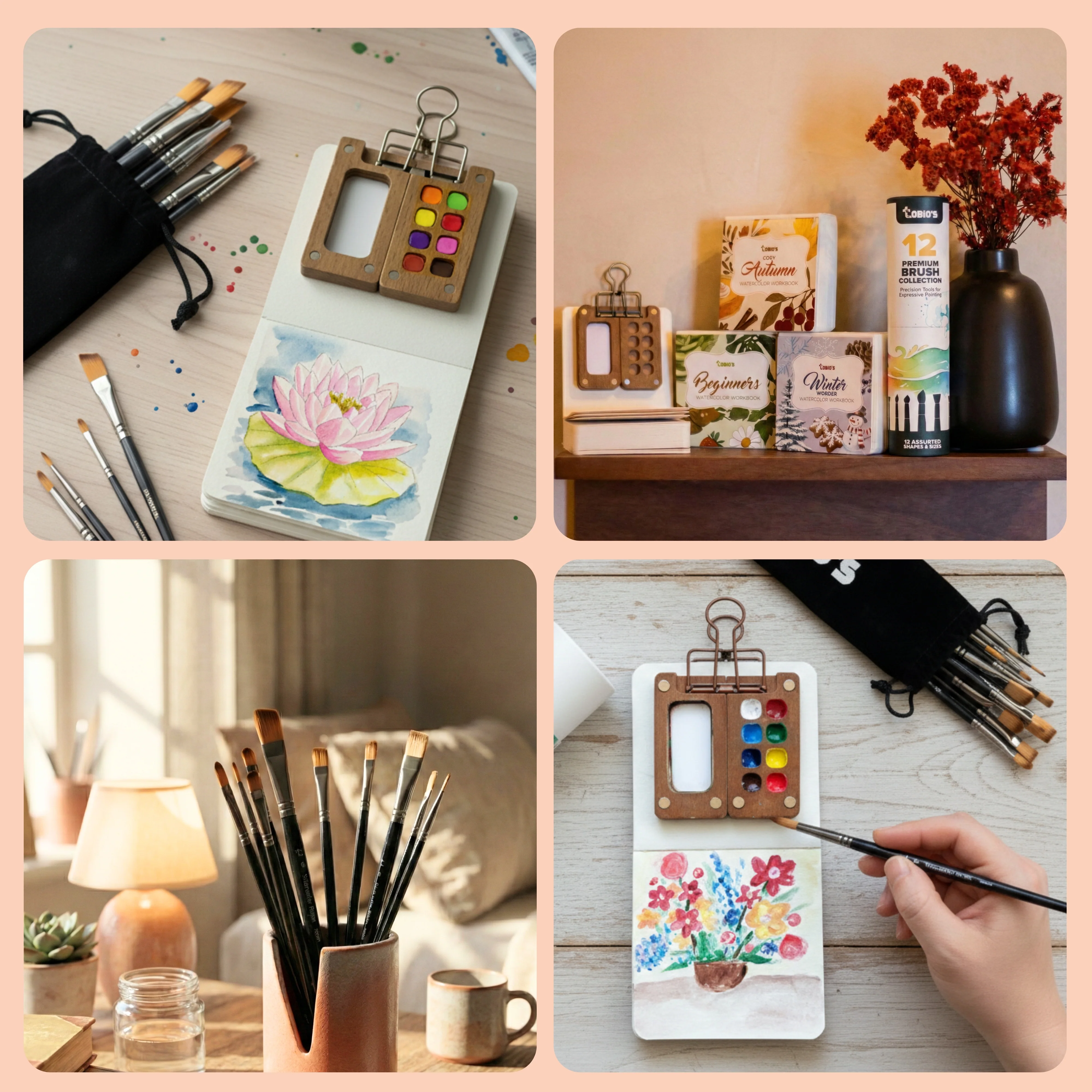 Tobio’s Artist Brush Set (12 Pcs) - Image 7