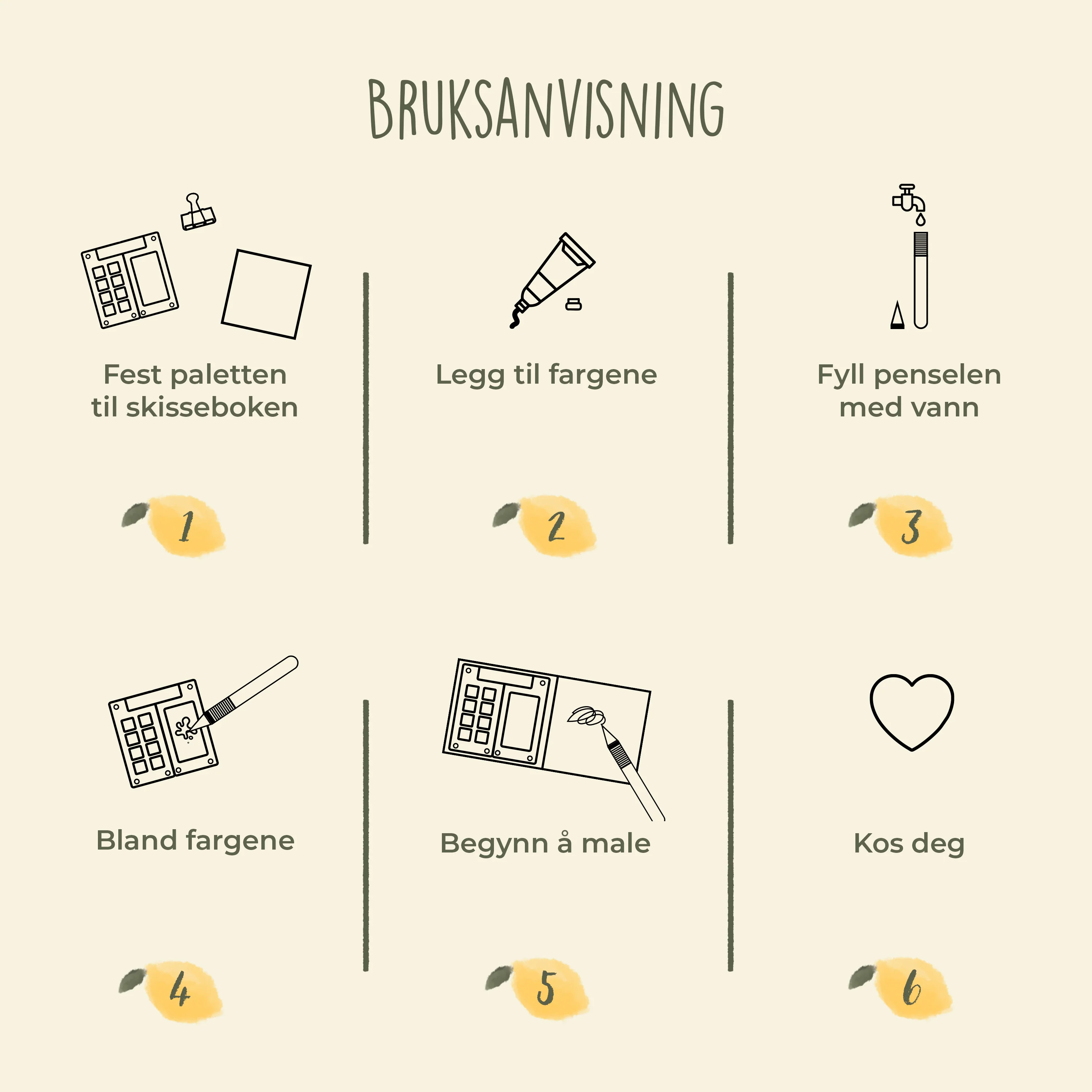 Tobios Mini Akvarellsett - Image 9