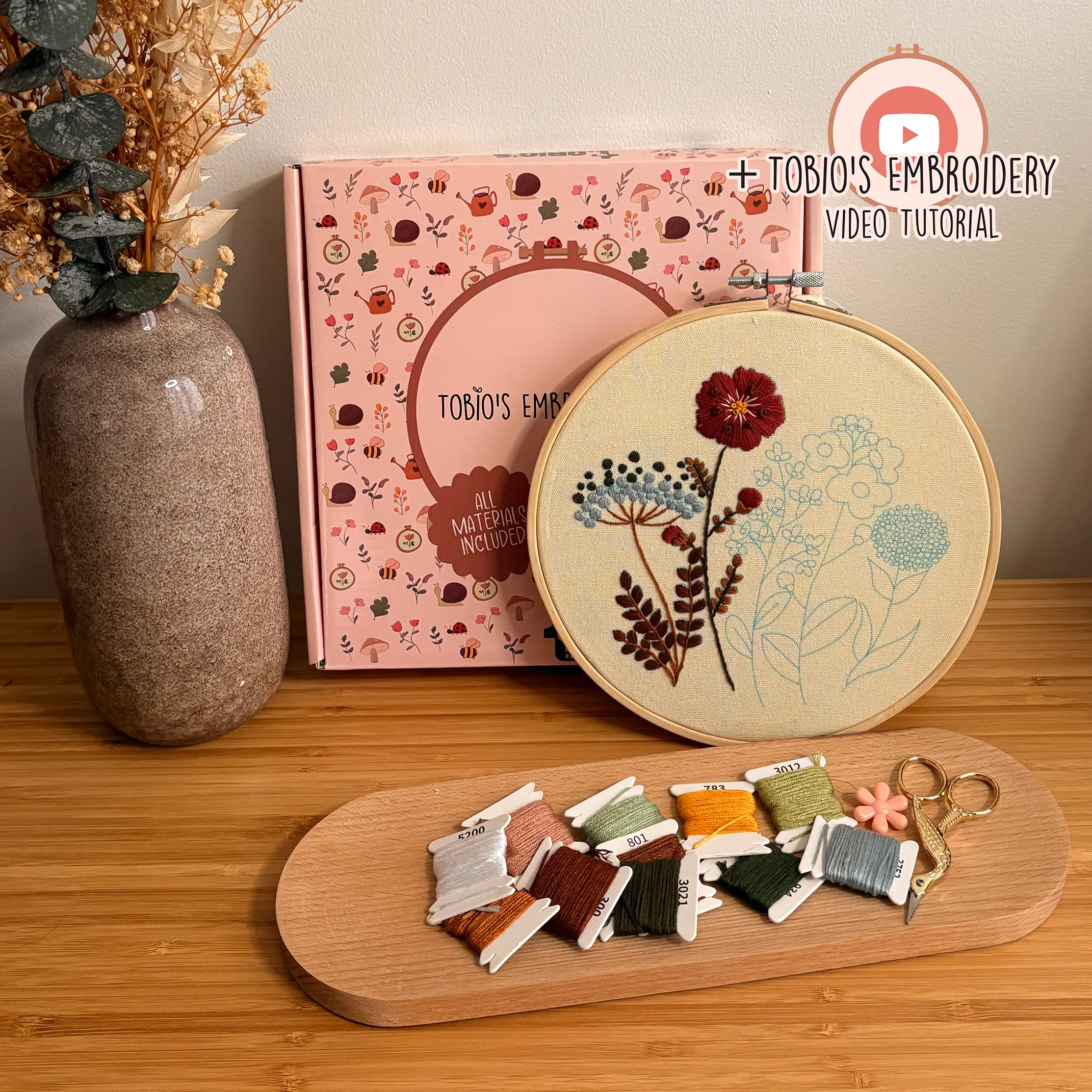 Wildflower Whispers - Embroidery Kit - Image 3